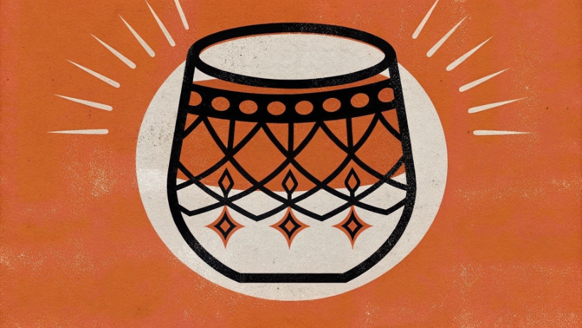 Vision Board workshop flyer for New Year program